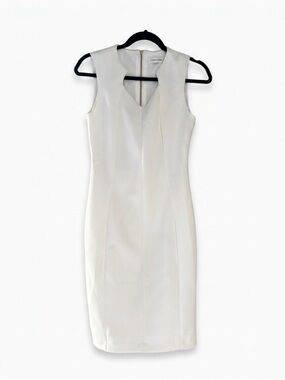calvin klein solid faux leather tie waist sheath dress Calvin Klein Solid Faux-Leather Tie-Waist Sheath Dress at Vancouver Mall in Vancouver, WA